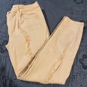 Forever 21 peach Skinny Jeans size 30